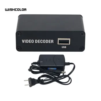 Декодер за мрежово видео Wishcolor H. 265 RTMP HDMI HD 1080P IPTV декодер с USB декодиране RTSP 4K H. 264