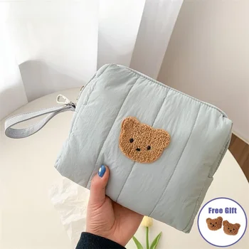 Карикатура мечка бебешки пелени чанта за съхранение на компресиран полиестер дете нощни количка виси чанта за лаптоп чанта за пътуване гореща разпродажба
