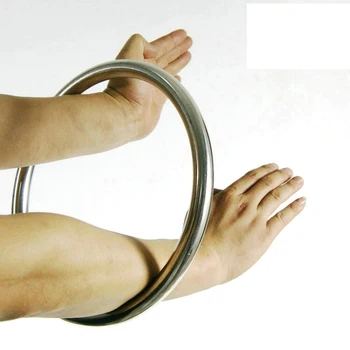 Боксерское Стоманен пръстен уин Чун Стрес-Стоманен пръстен за тренировка на ръцете на китайски кунг-фу от неръждаема стомана