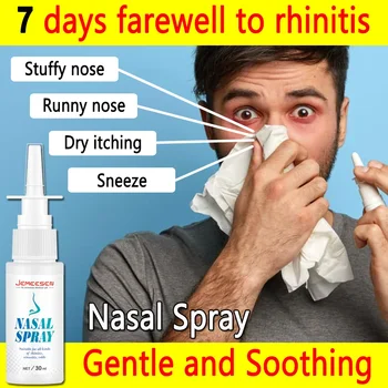 Jemeesen Pure Herb Назален спрей за лечение на Традиционния медицински Грижи За носа, Хроничен ринит, Синузит разширени носни синусите