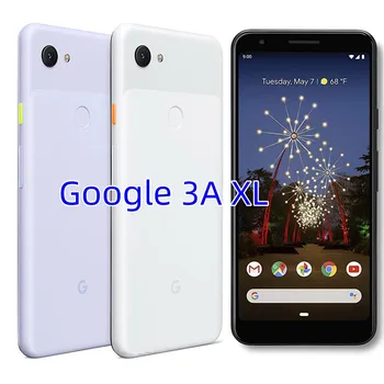 Google Pixel 3A XL 4 GB 64 GB Оригинален Отключени Мобилен телефон с капацитет от 3700 mah 4G LTE 6 инча Snapdragon 670 Восьмиядерный Android 9 Google Phone