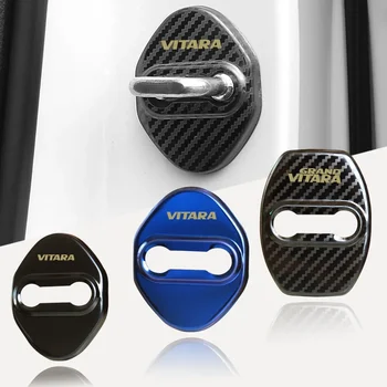 за Suzuki vitara, grand vitara 4шт Заключване на вратата на колата от неръждаема стомана, автомобилни аксесоари
