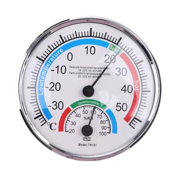 Мини-термометър-влагомер на закрито, 2 в 1, Аналогов сензор за температура и влажност на въздуха, за дома стена на дисплея в стаята