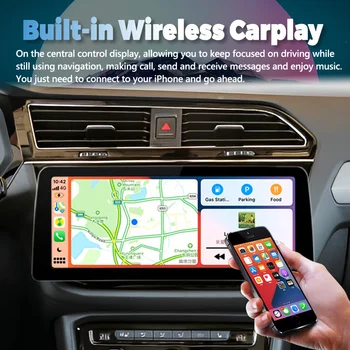 12,3-инчов Мултимедиен Carplay Главното Устройство 1920*720 Екран на Android 12 Автомобилен Плейър 2Din Стерео Радио За VW PASSAT 2016 2017 GPS
