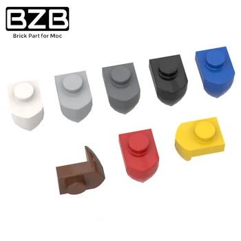 10ШТ Тухлени детайли BZB MOC 15070 1x1 С една ръка С остър ъгъл дъска, Аксесоари за изграждане на блоковете, да се Съберат детска играчка, подарък със собствените си ръце