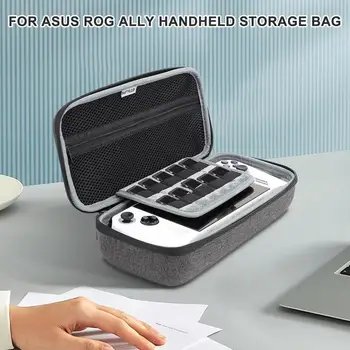 Лека пътна чанта за преносима игрова конзола, чанта за съхранение на преносим игрални конзоли, здрав и луксозен твърд калъф за носене ASUSROG АЛИ