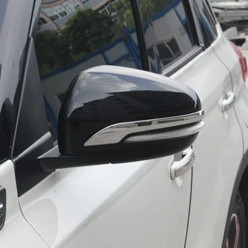 За Suzuki s-cross SX4 2014-2018 Моделът ABS хромирани делото на Страничните огледала за обратно виждане, тампон върху рамка светлини, преден капак 2 бр.