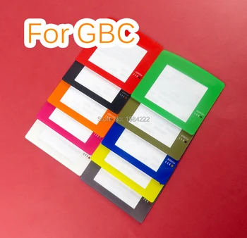 20 броя многоцветен замяна за защитно фолио за екрана GBC за Gameboy Color GBC Lens Protector