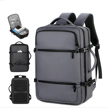 Мъжки 17-инчовата чанта за компютър Xiaomi Backpack, Голям капацитет за бизнес пътувания, водоустойчива раница, Малка ниша на раницата може да се разширява