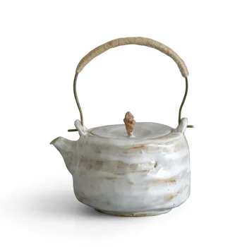 Комплект за чай кунг-фу ръчно изработени от груба керамика