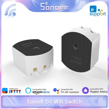 SONOFF D1 Wifi Switch САМ Mini Smart Dimmer Switch Ewelink APP Дистанционно Управление Таймер за Гласово Управление на Работа С Алекса Google Home