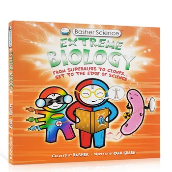 Basher Science: Extreme Биология В Илюстрирана Книга За Биологични Бактерии Knowledge Познаване На Научно-Популярния Оригинал