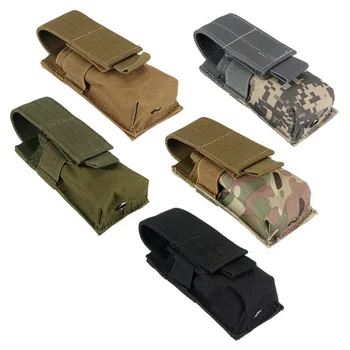 Калъф за фенерче Molle Tactical M5, военен вестник, чанта EDC, поясная чанта за ловни принадлежности