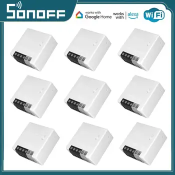 SONOFF MINIR2 Wifi САМ Switch Mini R2 2-Лентови Модули eWeLink APP Безжично Дистанционно Управление Работи С Алекса Google Home Automation