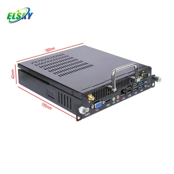ELSKY standard 80Pin OPS-8H с процесор Whiskey Lake core i5 8265U 8-то поколение COM RS232/422/485 опция за сензорен монитор