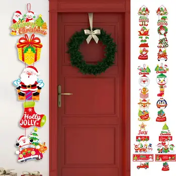 Весела Коледа, цветни селски знаци, Коледни декорации за прозорците, входната врата, веранда, стени, декорация на камина