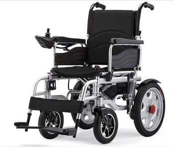Инвалидна количка-скутер с ръчно задвижване за инвалиди Лесно Сгъваема електрическа инвалидна количка на по-евтини цени за пътуване