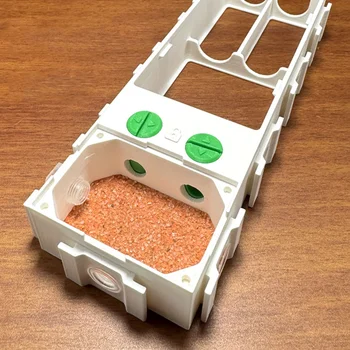 Отпечатването на 3D-принтер муравьиное гнездо с неограничени възможности за експанзия, със сух и влажен раздяла, съвместим с диаметър 18 мм / 20 мм