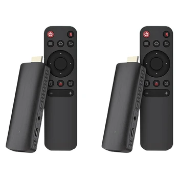 2X H313 TV Box Stick Android TV HDR телеприставка OS 4K BT5.0 Wifi 6 2,4 /5,8 G Android 10 Смарт пръчки Android media player