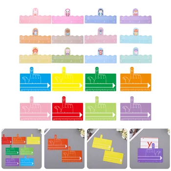 2 набор от Цветни Ленти За четене С Екскурзовод на Инструменти За Лечение на Дислексия Инструменти, За да се съсредоточи Върху Четенето За Деца Инструменти За въвеждане на Ръкописен текст