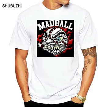 Мъжки t-shirt Madball Hardcore Punk - Черна дамска тениска, за мъже в памучна фланелка, лятна брандираната тениска евро размера на