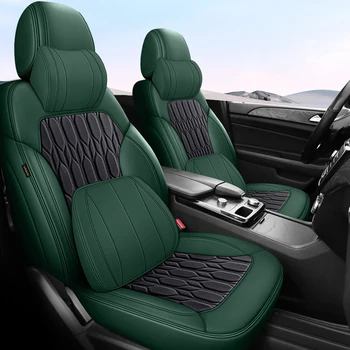 Автомобилни Аксесоари Индивидуалния Годни Калъф за седалка на Пълен комплект от кожата на 5 седалки, Специално за besturn В50 B70 X80 автомобилни аксесоари за автомобили