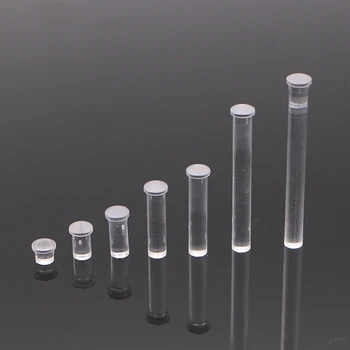 100 бр./много лека тръба RoHS Пластмасов led тръба с диаметър 1 мм