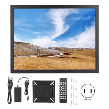 сензорен екран с съпротива 15 инча, 1024 x 768 Монитор HDMI/VGA/AV/BNC/USB G15 (RV59) (100-240 В) САЩ
