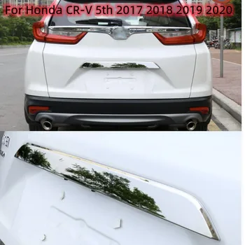 Хромирани Апликации на Багажника От Неръждаема Стомана За Honda CR-V 5th 2017 2018 2019 2020 CRV Апликации Задната Врата Молдинговые Аксесоари H
