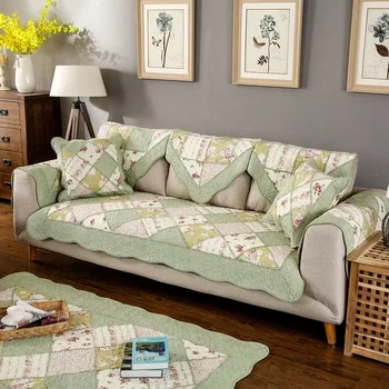Противоскользящий калъф за дивана Han Фън, стираемый в колата Модулен модерен подложка за дивана, свеж малък калъф за диванной възглавници цветенце