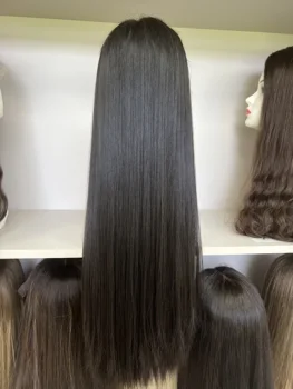 Кошер перуки TsingTaowigs Европейска коса от Естествен цвят на човешки косъм Еврейския перука, Завързана топ за жени Безплатна доставка