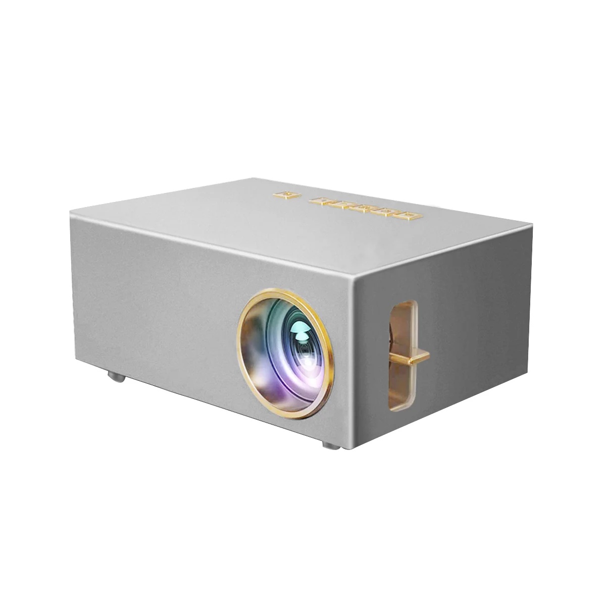 Мини led проектор с резолюция 800X480P, поддръжка на гласово, видео изображения с Full HD за домашно кино Pico Movie Projector-штепсельная вилица ЕС