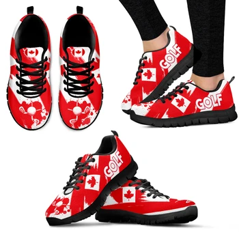 INSTANTARTS Red Art и Графити Дизайн на Маркови Обувки, Обувки За Голф С Принтом Canvas420 Ежедневни Маратонки Удобни Обувки За ходене дантела