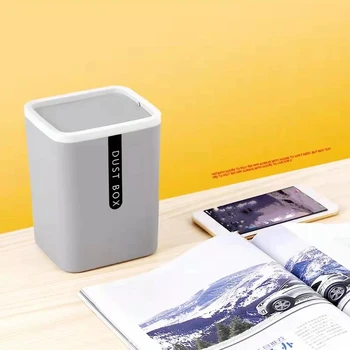 Творческа кофа за съхранение, Свалящ се на 360 градусная делото за разклащане, кофа за Боклук, Мини-кошчето за подробности